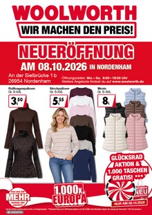 Aktueller Woolworth Prospekt (Stadland, 8 Seiten zum blättern Woolworth Prospekt NEUERÖFFNUNG IN NORDENHAM mit 8 Seiten