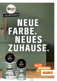 OBI Prospekt "NEUE FARBE. NEUES ZUHAUSE." für Siegenburg, 36 Seiten, 22.11.2022 - 20.12.2022