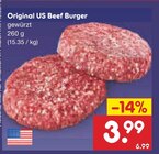 Aktuelle Rindfleisch Angebote bei Netto Marken-Discount in Jena Aktuelles Original US Beef Burger Angebot bei Netto Marken-Discount in Jena ab 3,99 €