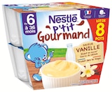 P'tit Gourmand Vanille - Nestlé dans le catalogue Intermarché