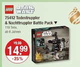 Star Wars 75412 Todestruppler & Nachttruppler Battle Pack von LEGO im aktuellen V-Markt Prospekt für 14,99 €