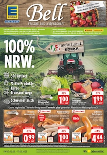 EDEKA Prospekt der Woche "Aktuelle Angebote" Seite 1, 12.05.2025 bis 17.05.2025 für Bornheim Aktueller EDEKA Prospekt "Aktuelle Angebote" Seite 1 von 28 Seiten für Bornheim