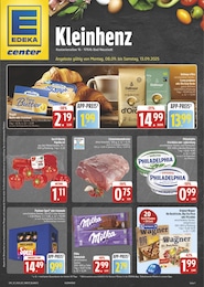 E center Prospekt für Bastheim mit 28 Seiten E center Prospekt für Bastheim: "Wir lieben Lebensmittel!", 28 Seiten, 08.09.2025 - 13.09.2025