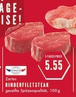 Aktuelles Rinderfiletsteak Angebot bei E center in Essen ab 5,55 €