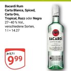 Rum Carta Blanca Angebote von Bacardí bei GLOBUS Willich für 9,99 €