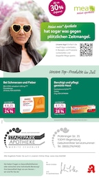 mea - meine apotheke Prospekt für Regensburg: "Unsere Juli-Angebote", 4 Seiten, 01.07.2025 - 31.07.2025