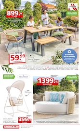 Aktueller Segmüller Prospekt mit Spielwaren, "Gartenmöbel Fachzentrum", Seite 20