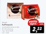 Kaffeepads Angebote von Senseo bei Konsum Pirna für 2,22 €