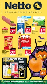 Aktueller Netto mit dem Scottie Prospekt mit Cola, "Günstig. Besser. Für Dich.", Seite 1
