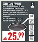 Edelstahl-Pfanne Angebote von Henssler bei Marktkauf Schwerte für 25,99 €