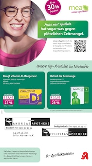 Aktueller mea - meine apotheke Prospekt "Unsere Oktober-Angebote" für Nürnberg Aktueller mea - meine apotheke Prospekt für Nürnberg mit Seiten