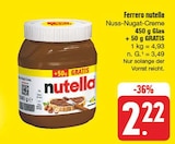 nutella Nuss-Nugat-Creme bei nah und gut im Eibelstadt Prospekt für 2,22 €