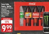 Coca-Cola, Fanta, Sprite im Angebot bei EDEKA in Essen Coca-Cola, Fanta, Sprite Angebote von Coca-Cola bei EDEKA Essen für 9,99 €