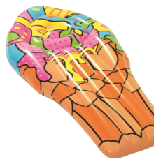 Le matelas “Fashion Pop” - Bazarland à Alès Le matelas “Fashion Pop” en promo chez Bazarland Alès à 9,99 €