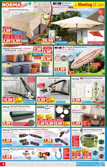 Gartenmöbel im aktuellen Norma Prospekt (Fürth) Gartenmöbel im Norma Prospekt "Mehr fürs Geld" mit 21 Seiten (Fürth)