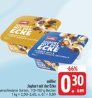 Aktuelles Joghurt mit der Ecke Angebot bei E center in Chemnitz ab 0,30 €