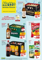 Netto Getränke-Markt Prospekt "Du willst ein großes Getränke-Sortiment? Dann geh doch zu Netto!", 2 Seiten, für Bernau, 20.01.2020 - 25.01.2020 Netto Getränke-Markt Prospekt "Du willst ein großes Getränke-Sortiment? Dann geh doch zu Netto!", 2 Seiten, für Bernau, 20.01.2020 - 25.01.2020
