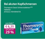 Thomapyrin Classic Schmerztabletten Angebot in Kämpfelbach Thomapyrin Classic Schmerztabletten im aktuellen Prospekt bei mea - meine apotheke in Kämpfelbach