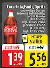 Aktuelles Coca-Cola, Fanta, Sprite Angebot bei EDEKA in Marl ab 1,39 €