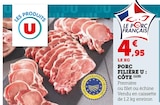 Promo Porc : Côte à 4,95 € dans le catalogue U Express à Saint-Jean-du-Gard