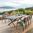 Table extensible Axiome aluminium 10 places 220×113 x76cm - Hespéride en promo chez Maxi Bazar Table extensible Axiome aluminium 10 places 220×113 x76cm - Hespéride dans le catalogue Maxi Bazar