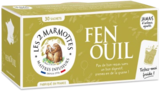 Infusion fenouil - LES 2 MARMOTTES en promo chez Lidl Infusion fenouil - LES 2 MARMOTTES dans le catalogue Lidl