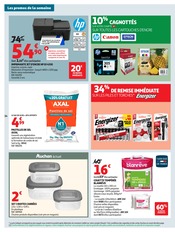 Prospectus Auchan Supermarché "LES TOPS DE LA RENTRÉE" en cours à Saint-Étienne-du-Rouvray, Page 34 Catalogue Auchan Supermarché en cours à Saint-Étienne-du-Rouvray, "LES TOPS DE LA RENTRÉE", Page 34