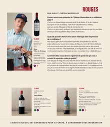 Prix et réduction Vin Bordeaux dans le prospectus Monoprix Margaret en cours Offre Vin Bordeaux dans le catalogue Monoprix Margaret du moment à la page 7