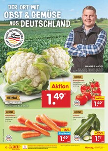 Blumenkohl im aktuellen Netto Marken-Discount Prospekt (Hannover) Blumenkohl im Netto Marken-Discount Prospekt "Aktuelle Angebote" mit 63 Seiten (Hannover)