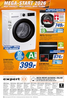 Waschmaschine im aktuellen expert Prospekt (Münster) Waschmaschine im expert Prospekt "Top Angebote" mit 24 Seiten (Münster)