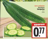 Niederländische Salatgurken bei EDEKA im Hohenahr Prospekt für 0,77 €