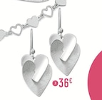 Boucles en argent rhodié - E.Leclerc à Montreuil Boucles en argent rhodié en promo chez E.Leclerc Montreuil à 36,00 €
