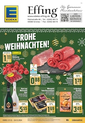 Aktueller EDEKA Prospekt mit Schweinefleisch, "Aktuelle Angebote", Seite 1