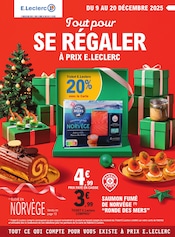 Prospectus Supermarchés E.Leclerc en cours à Graignes-Mesnil-Angot et alentours, "Tout pour SE RÉGALER À PRIX E.LECLERC", 40 pages, 09/12/2025 - 20/12/2025 Catalogue Supermarchés E.Leclerc en cours à Graignes-Mesnil-Angot et alentours, "Tout pour SE RÉGALER À PRIX E.LECLERC", 40 pages, 09/12/2025 - 20/12/2025