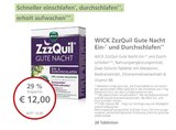 LINDA Sennfeld - ZzzQuil Gute Nacht Angebot im Prospekt ZzzQuil Gute Nacht bei LINDA im Sennfeld Prospekt für 12,00 €