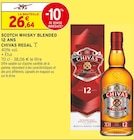 Scotch Whisky Blended 12 Ans - Chivas Regal en promo chez Intermarché Hyper Saumur à 26,64 €