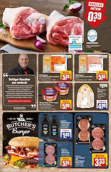 Schweinefleisch im REWE Prospekt "Dein Markt" mit 32 Seiten (Nürnberg)