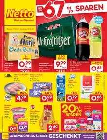 Butter im aktuellen Netto Marken-Discount Prospekt (Magdeburg) Butter im Netto Marken-Discount Prospekt "Aktuelle Angebote" mit 65 Seiten (Magdeburg)
