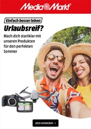 Media-Markt Prospekt für Dessau-Roßlau mit 1 Seite Media-Markt Prospekt für Dessau-Roßlau: "Einfach besser leben", 1 Seite, 27.06.2022 - 04.07.2022
