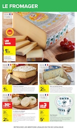 Prix et réduction Yaourt dans le prospectus Carrefour en cours Offre Yaourt dans le catalogue Carrefour du moment à la page 44