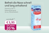 Aktuelles Olynth 0,1 % Angebot bei mea - meine apotheke in Erlangen ab 3,95 €