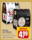 Guinness oder Kilkenny im aktuellen REWE Prospekt