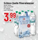 Mineralwasser Angebote von Schloss Quelle bei Trinkgut Dortmund für 3,99 €