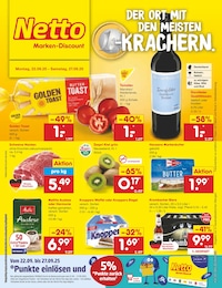 Netto Marken-Discount Prospekt für Frankenberg: "Aktuelle Angebote", 44 Seiten, 22.09.2025 - 27.09.2025