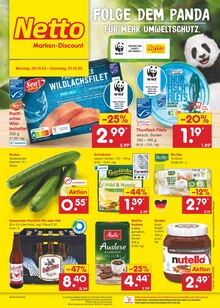 Eis Angebot im Netto Marken-Discount Prospekt, gültig von 02.10.2023 bis 07.10.2023 Eis Angebot im aktuellen Netto Marken-Discount Prospekt auf Seite 1
