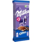 Tablettes de chocolat "X3" - MILKA - Carrefour à Talence Tablettes de chocolat "X3" - MILKA en promo chez Carrefour Talence à 4,79 €