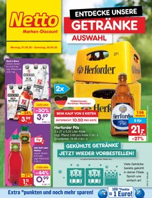 Becks im aktuellen Netto Marken-Discount Prospekt (Bielefeld) Becks im Netto Marken-Discount Prospekt "Aktuelle Angebote" mit 66 Seiten (Bielefeld)