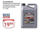 Formula Motoröl Angebote von Liqui Moly bei GLOBUS Bad Homburg für 19,99 €