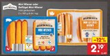 Mini Wiener oder Geflügel Mini-Wiener Angebote von Hofmaier bei Netto Marken-Discount Jena für 2,19 €