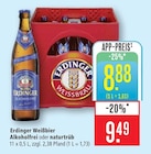 Weißbier Alkoholfrei Angebote von Erdinger bei Marktkauf Rottenburg für 8,88 €